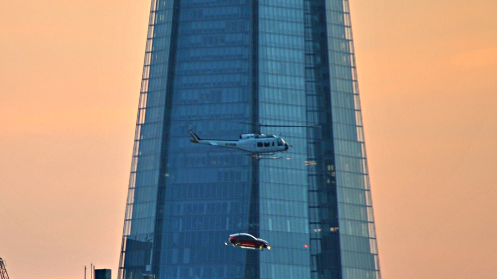 Jaguar XE Promotion Filming @ The Shard London