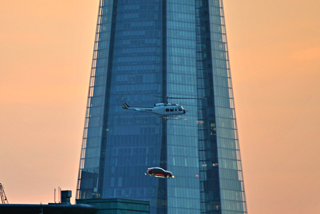 Jaguar XE Promotion Filming @ The Shard London